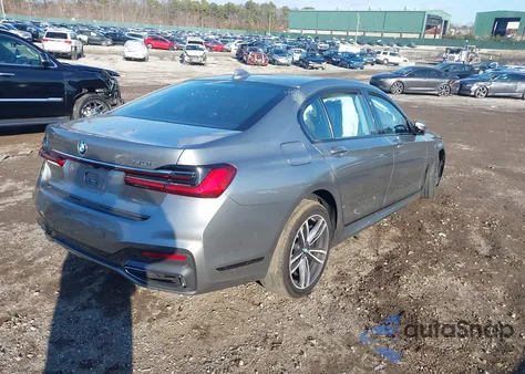 2020 BMW 740I xDrive z USA, uszkodzony, nr VIN WBA7T4C08LCD35616